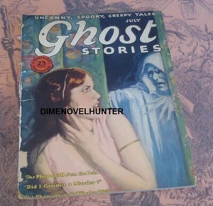 GHOST STORIES JULY 1927 VOL 2 #7 PHANTOM PULP MACFADDEN PUBLICATIONS - Foto 1 di 1