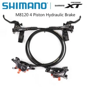 Juego de frenos de bicicleta de montaña Shimano XT M8120 BL-M8100/BR-M8120 con tecnología de hielo de resina - Imagen 1 de 7