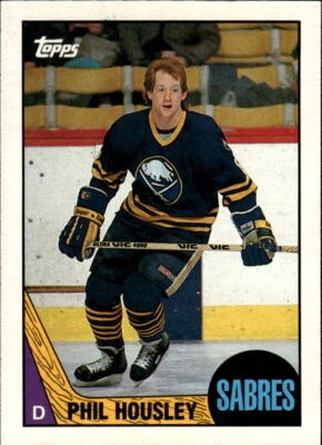 1987-88 Topps Phil Housley #33 Buffalo Sabres - Image 1 of 2