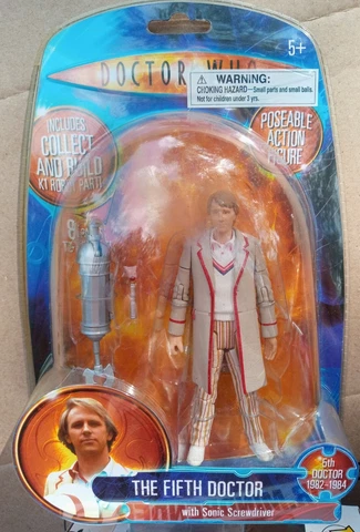 Doctor Who The Fifth 5th with Sonic Screwdriver K1 Robot collect and build Cover