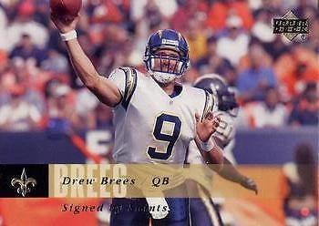 2006 Upper Deck #120 Drew Brees NM - Image 1 of 2