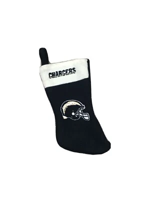 NFL San Diego Chargers Vintage Logo Football Team Logo Christmas Stocking 7" - Image 1 of 4