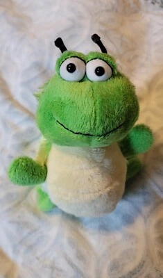 Ganz Webkinz Caterpillar Green 8 inches Plush Stuffed Animal No Code HM434 - Image 1 of 4