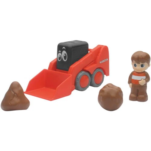 New Ray Toys SS-33083 Kubota Lil' Orange Skid Loader Playset - Image 1 of 1