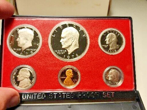 1978 Proof Set U.S. Mint Original Government Packaging OGP Collectible JRTB2 Cover