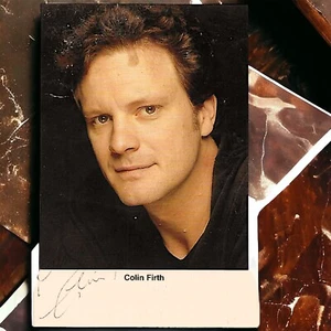 Fotografia fotografica firmata Colin Firth 6x4! - Foto 1 di 3