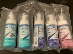 5 Clean Vibes Shower To Go Dry Foam Body Wash - 5oz each - Picture 1 of 1