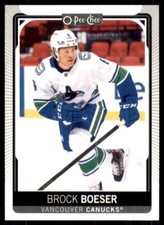 2021-22 OPC O-Pee-Chee Base #35 Brock Boeser - Vancouver Canucks