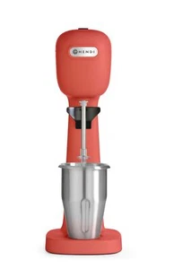 Hendi Milchshaker Drink-Mixer Eiweiß Barmixer Shaker Cocktail-Mixer Rot NEU - Bild 1 von 5
