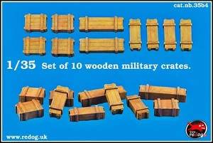 1/35 Boxes Military Scale Resin Modelling Stowage Kit Diorama Accessories 4 - Picture 1 of 2