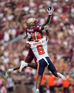 Keon Coleman Einhandfang Florida State Seminolen 8x10 NCAA Football Foto - Bild 1 von 1