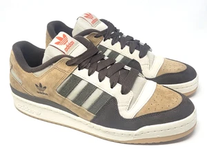 Adidas Forum 84 Low Branch Brown Suede Men's 12.5 Sneakers GW4334 Skating Shoes - Picture 1 of 10