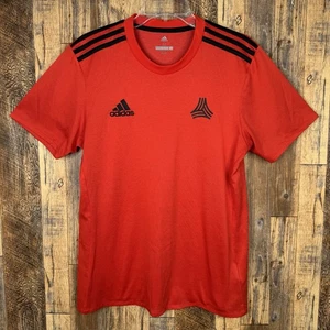 Camiseta Adidas BR8668 Tango Manga Corta - Hombre Talla Mediana - Roja - Imagen 1 de 9