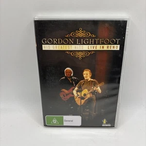 Gordon Lightfoot Greatest Hits Live In Reno - rare concert R0 DVD - Picture 1 of 3