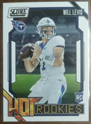 Will Levis Rookie 2023 Panini Score Hot Rookies #5 Kentucky Wildcats, Titans - Image 1 of 2