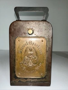 Original 1930 "ZENTRAL SPARKASSE" Mechanical Bank Cloethr Wien No Key* - Picture 1 of 9