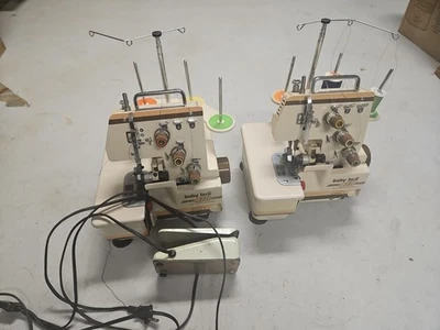 Looper auto roscado Juki Co. Babylock 418 para piezas, 2 máquinas Foto 1 de 3