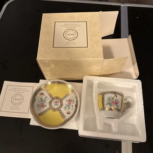 Avon 1985 European Tradition Collection Germany Demitasse Tasse & Untertasse - Bild 1 von 7