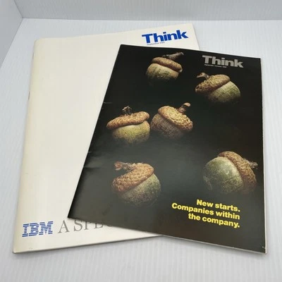 IBM Think Magazines 1980s - Image 1 of 3