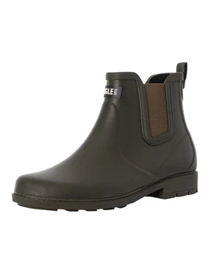 Aigle de los hombres Botas de agua cortas Carville, Verde - Imagen 1 de 4