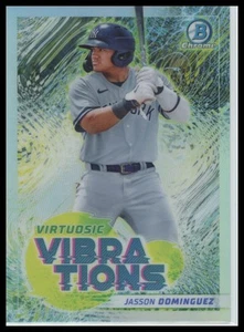 Bowman Virtuosic Vibrations 2022 #VV-4 Jasson Dominguez New York Yankees - Imagen 1 de 1