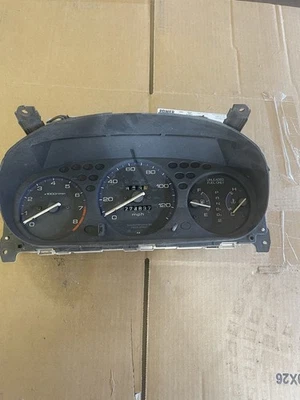 Honda Civic 1996-2000 cupé velocímetro velocímetro velocímetro MPH conjunto de clúster 274.000 OEM Foto 1 de 4