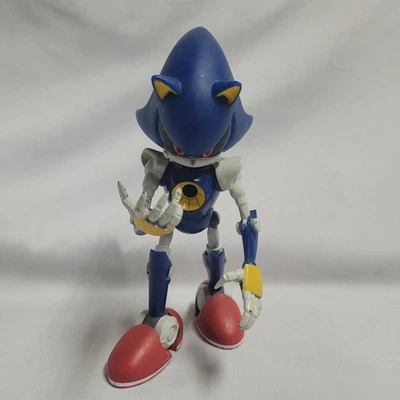 Figura grande 8" Sonic The Hedgehog Sonic Boom Metal Sonic Tomy Tomy 2014 Foto 1 de 4