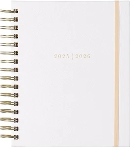 2026 Planners, Eccolo Spiral Agenda Planner, Weekly & Monthly Pages, 18 Months - Picture 1 of 7