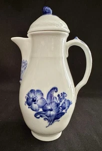 MINI CAFETERA ROYAL COPENHAGEN FLORES AZULES TRENZADA 2 TAZAS con TAPA 8209 - Imagen 1 de 7