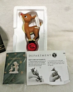 Department 56 Snow Babies The Guest Collection The Red-Nosed Reindeer - Bild 1 von 4