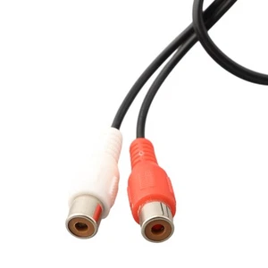 Audio cable Gold 3.5mm 1/8 Stereo Female Mini Practical New High quality - Picture 1 of 12