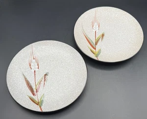 "2 platos pequeños de piedra de arroz silvestre de colección UCAGCO Japón 6,5"" a prueba de horno años 70" - Imagen 1 de 8