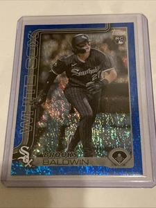 2025 Topps Series 1 - Brooks Baldwin #249 Blue Rainbow /150 (RC) - Picture 1 of 3
