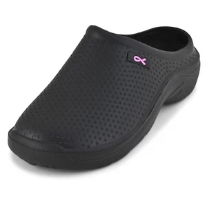 Jeffrico Clogs für Damen Krankenschwester Schuhe Gartenclogs bequem schwarz Wabe Größe 10 - Bild 1 von 6