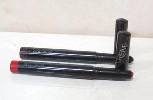 2 LAURA MERCIER VELOUR EXTREME MATTE LIPSTICK DOMINATE & EXTREME 0.035 OZ *READ* - Picture 1 of 3