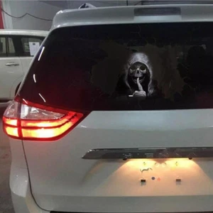 2 pegatinas coche calavera cráneo coche sticker coche tuning - Imagen 1 de 6