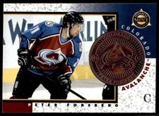 1997-98 Pinnacle Mint Collection BRONZE Forsberg Peter #190 R37