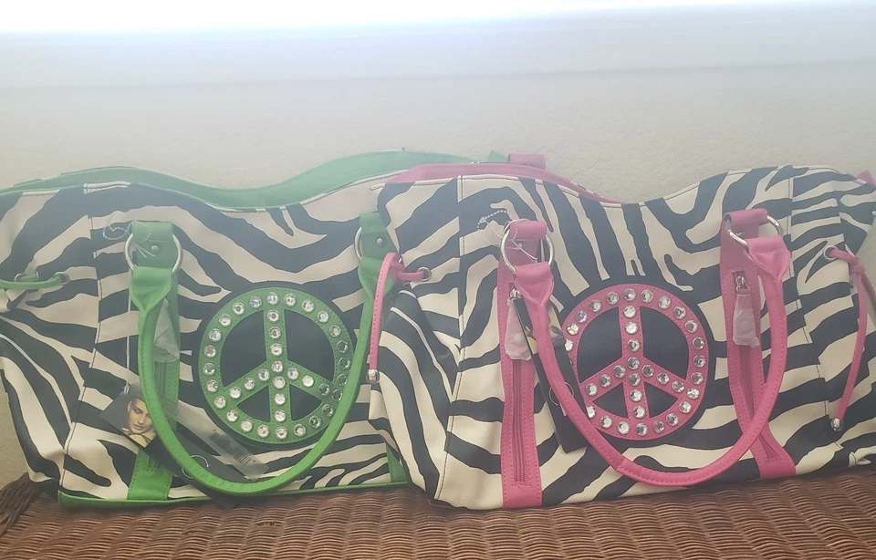 Bolso de mano Candice Los Angeles Peace Sign Foto 1 de 1