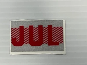 JUL California License Plate month Sticker, YOM, CA DMV show car - Picture 1 of 1