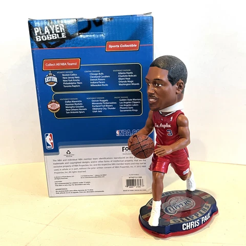 RARE RED JERSEY ~ Chris Paul Los Angeles Clippers Bobblehead FOCO ~ #135 of 2012 Cover