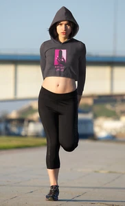 In My Selfcare Era Crop Hoodie - Love Yourself Crop Hoodie - Picture 1 of 9