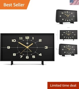 Wideboy - Retro inspired Alarm Clock - Analogue Alarm Clock - Bedside Alarm C... - Picture 1 of 9