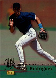 1996 Signature Rookies Autobilia Previews #B5 Alex Rodriguez