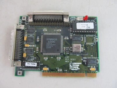 LSI LOGIC SYMBIOS CSC 53C875 PCI SCSI Controller Vintage PC - Image 1 of 4