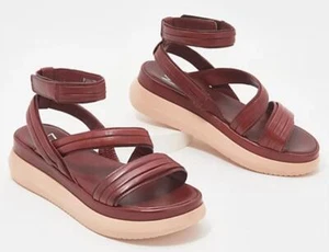 Sandalias de mujer Miz Mooz con correa asimétrica de cuero-Punk TINI $160 {&} - Imagen 1 de 7