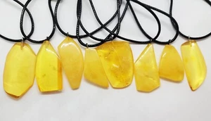 33,62 Vintage Baltischer Bernstein Anhänger Gelb Natur Bernstein Echtstein Großhandel - Bild 1 von 8