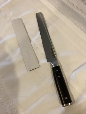 27) Faca de pão KitchenAid 8 polegadas aço forjado japonês NOVA SEM PACOTE - Imagem 1 de 4