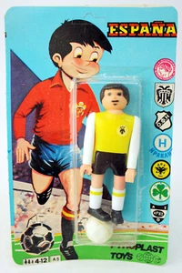 VINTAGE 80er AIRGAM JUNGEN ESPANA AEK GRIECHISCHER FUSSBALLSPIELER PYROPLAST GRIECHENLAND NEU - Bild 1 von 6