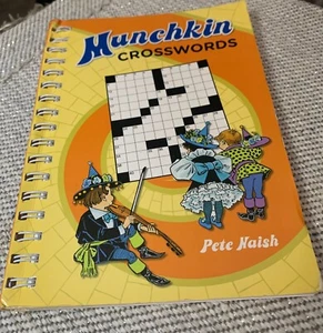 Munchkin Crosswords Spiral Bound Paperback - Pete Naish 2014 - Picture 1 of 3