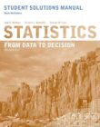 Statistics  From Data To Decision Paperback By Watkins Ann E Scheaffer 